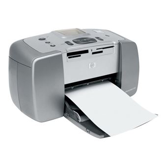 HP Photosmart 245 - Imprimante - couleur - jet d'encre - 101.6 x 165.1 mm jusqu'à 1.5 min/page (couleur) - capacité : 26 feuilles - USB