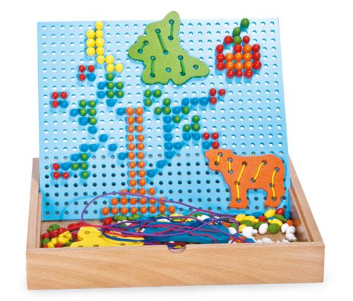 Puzzle À Emboîter Et Enfiler