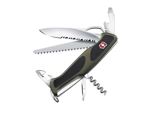 Couteau suisse Victorinox 0.9563.MWC4 Nombre de fonctions 12 olive, noir 1 pc(s)