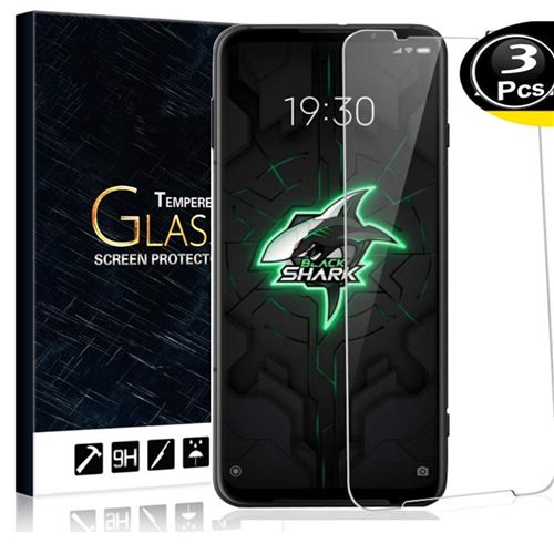 Vitre protection ecran pour Xiaomi Black Shark 3 Verre trempé incassable lot de [X3]
