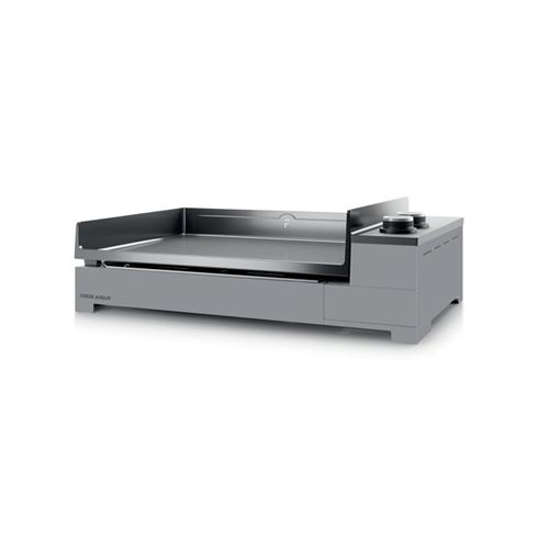 Plancha à gaz Forge Adour PREMIUM 60 Acier Noir et Gris
