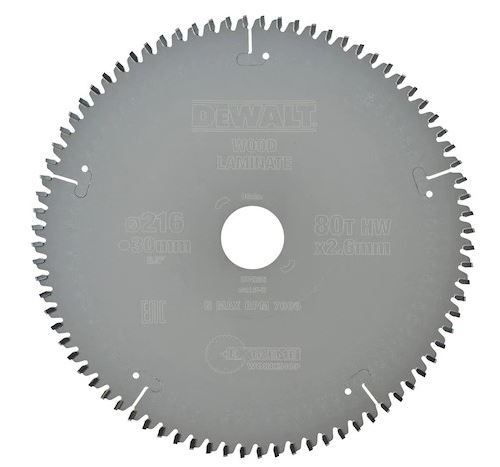 Dewalt Dt4286 Diamètre : 216 Mm - 80 Dents