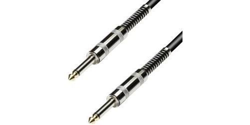 Câble jack pour instrument Paccs 3 M Noir Câble jack noir Jack 6,3 mm