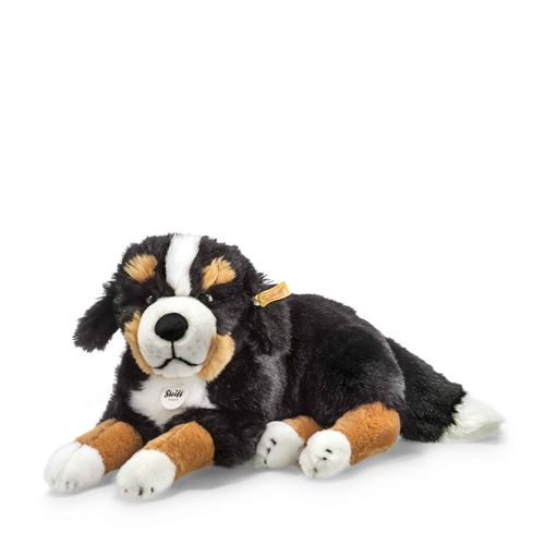 Steiff Senni Bernese mountain dog, black/brown/white - 45cm