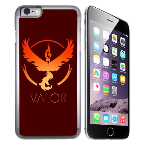 Coque pour iPhone 7 PLUS pokémon go team rouge
