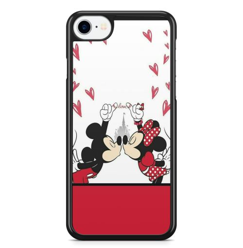 Coque Fifrelin Noire pour iPhone 6 PLUS et iPhone 6S PLUS Mickey and Minnie Disney Love Amour