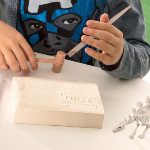 Coffret d'accessoires pour paléontologue dinausore pour enfant - Jeu éducatif