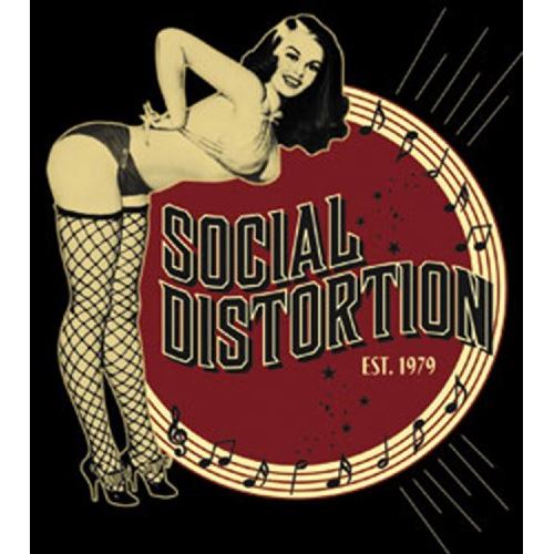Licences Produits Social Distortion Burlesque Sticker