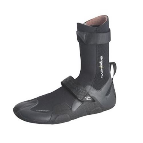 chausson néoprène FLASHBOMB 3 mm Split RIP CURL Noir/Gris - Taille EU 45/46 - US 11