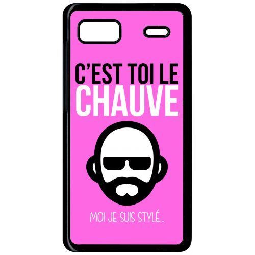 Coque lenovo a708 c est toi le chauve moi je suis styl 9