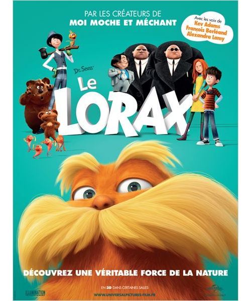 Le Lorax AFFICHE CINEMA ORIGINALE