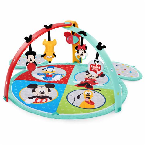 Disney Baby Tapis de jeu facile à ranger Mickey Mouse Multicolore