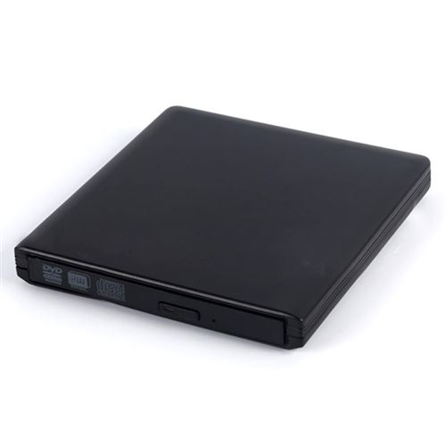 Graveur DVD/ CD en alliage d'aluminium USB3.0 Noir