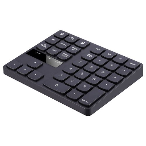 Non Communiqué Noir Clavier Numérique Multifonctionnel Sans Fil