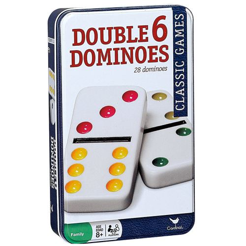 Double Six Dominoes à Tin
