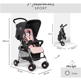 Poussette minnie enfant deals