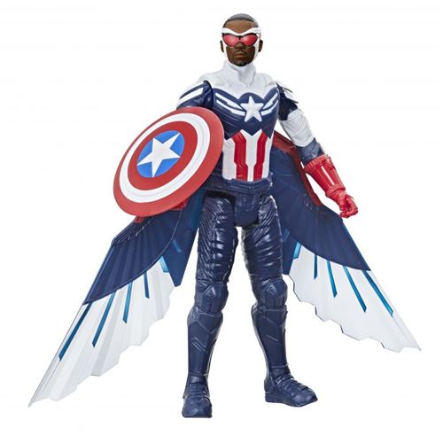 Figurine Captain America Titan Hero - 30 cm AVENGERS : la figurine à Prix  Carrefour