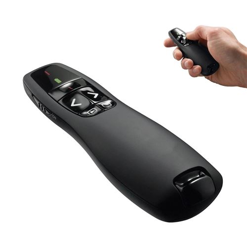 Non Communiqué Noir Laser Presentation Remote Youkuke R400 Wireless Presenter