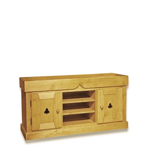 Meuble TV SAPIN 2 Portes 140 cm