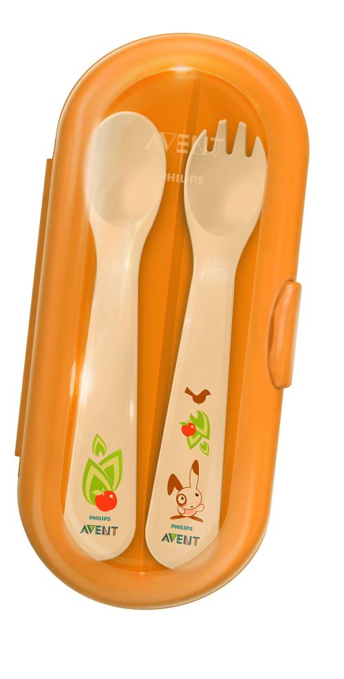 Set de couverts voyage Philips Avent 2ème âge - 12 mois et plus