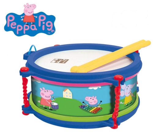 Peppa Pig Tambour En Étui 20 Cm