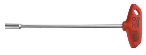 Connex COX583007 Clé à douille avec manche en T, Argent/noir/rouge, 7 x 230 mm