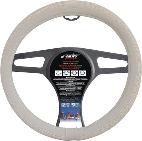 Simoni Racing couvre volant universel PVC 37-39 cm crème