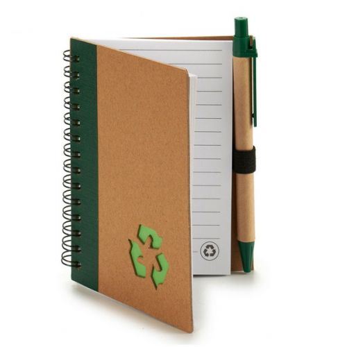 Carnet (1 x 13 x 10,5 cm) Matériaux recyclés
