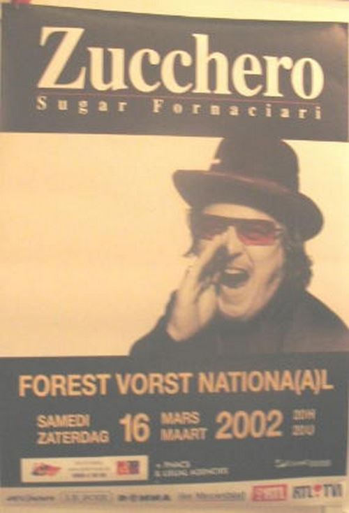 Zucchero - 70x100 cm - AFFICHE / POSTER