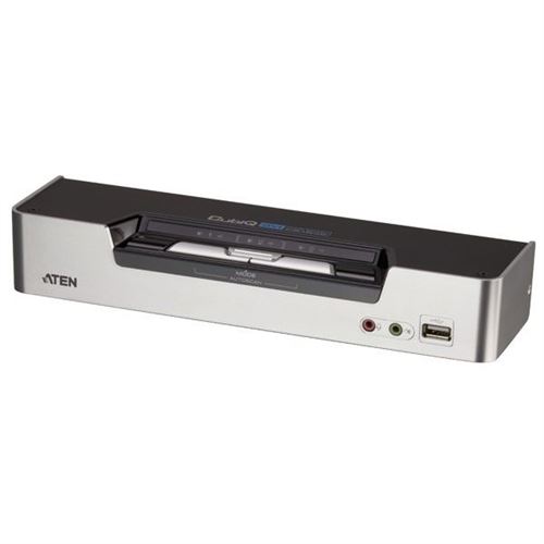 ATEN CS1642 - commutateur écran-clavier-souris/audio/USB - 2 ports - Ordinateur de bureau