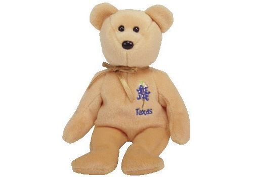 TY Beanie Baby - TEXAS BLUEBONNET l'Ours (Spectacle Exclusif)