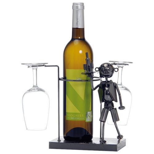 Porte bouteille métal barman ludi-vin 1489
