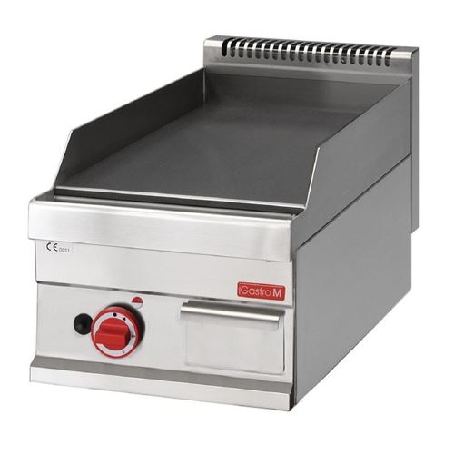 Plancha professionnelle lisse - gaz - Gastro M - Inox