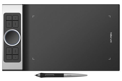  XP-PEN Tablette Graphique Deco Pro S 9x5 Pouces Stylet Passif avec Fonction Tilt Compatible avec Smartphone/Tablette Android 