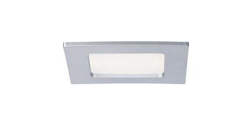 Spot encastrable LED pour salle de bain LED intégrée Paulmann 92079 blanc chaud 6 W chrome