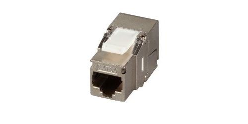 Cat.6(a) rj45 keystone, diecast housing, component certified efb e-20091