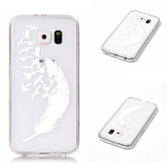 coque galaxy s6 plume coque galaxy s6 plume