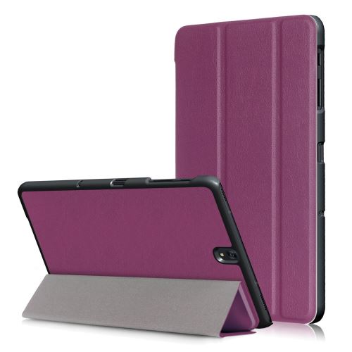 WISETONY® Étui en PU tri-pliure avec support pour votre Samsung Galaxy Tab A 2019 T510/T515 10.1 - Violet