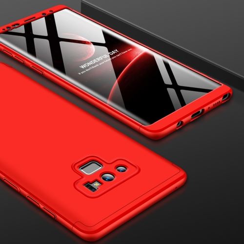 Galaxy Note9 Coque Protection Plastique Couverture Complète Rouge Als89508