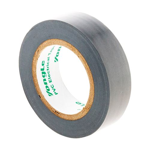 Rouleau adh&eacute;sif 15mm x 10m Gris - Zenitech