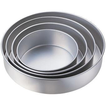 Kabalo 5pc Mariage Gateau Tin Pan Cuisson Plateau Rond De Calques