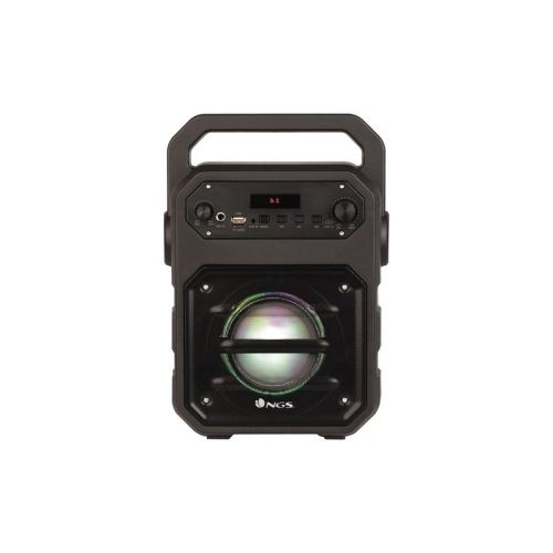 Haut-parleurs bluetooth portables NGS ROLLERDRUM USB 1200 mAh 20W Noir