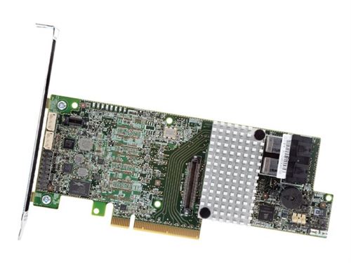 Intel RAID Controller RS3DC040 - Contrôleur de stockage (RAID) - 4 Canal - SATA 6Gb/s / SAS 12Gb/s - profil bas - RAID 0, 1, 5, 6, 10, 50, 60 - PCIe 3.0 x8