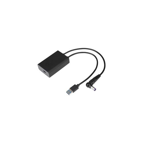 TARGUS ACA42EUZ USB 3.0 Type A + 3-pin DC USB Type C Noir adaptateur et connecteur de câbles
