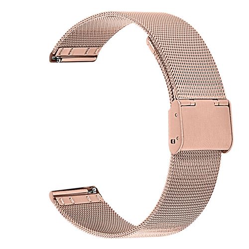 Bracelet de montre Compatible avec Samsung Galaxy Watch Active 2 40/44mm - Or Rose