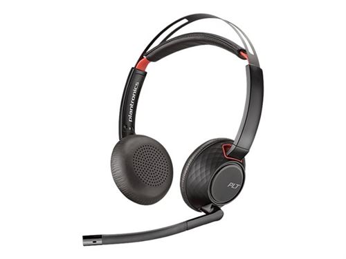 Poly Blackwire C5220T - 5200 Series - Micro-Casque - Sur-Oreille - Remplacement - Filaire