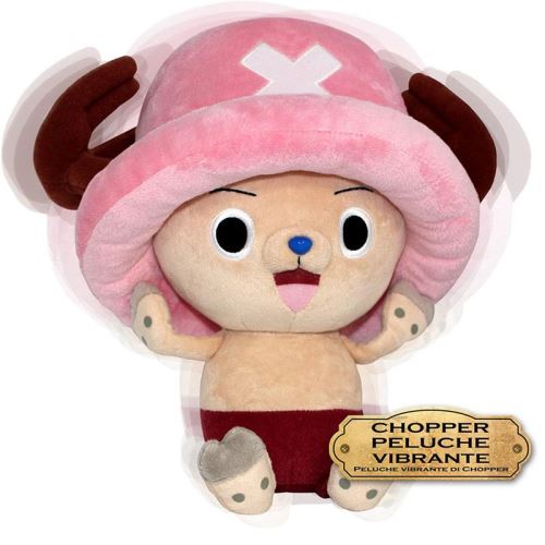 ONE PIECE Peluche vibrante Chopper