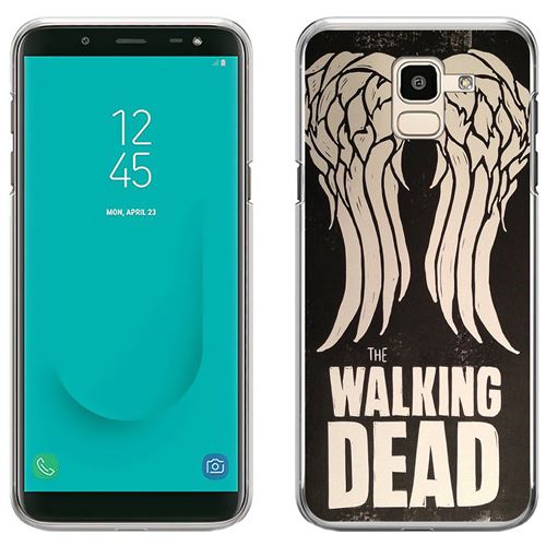Coque pour Samsung Galaxy J6 -  Walking Dead Ailes Daryl