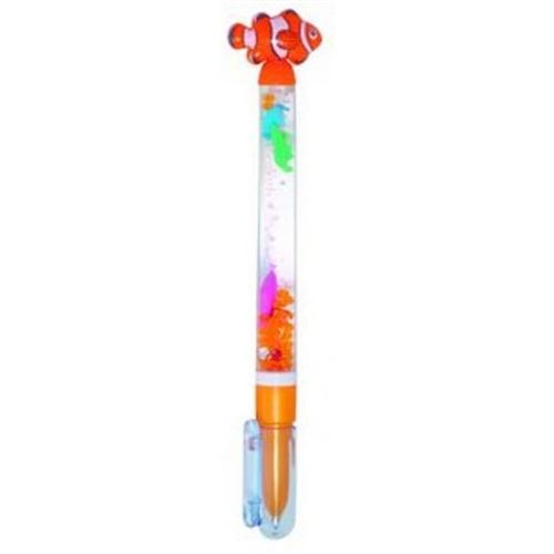 IMPEXIT - Stylo poisson clown fantaisie 16/3/1,2 cm (Orange)