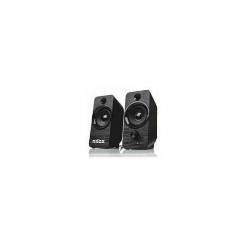 Nilox Noir Casse Acustiche Pc 6W 1-Voie Avec Fil 3 W - Neuf - Image 4
